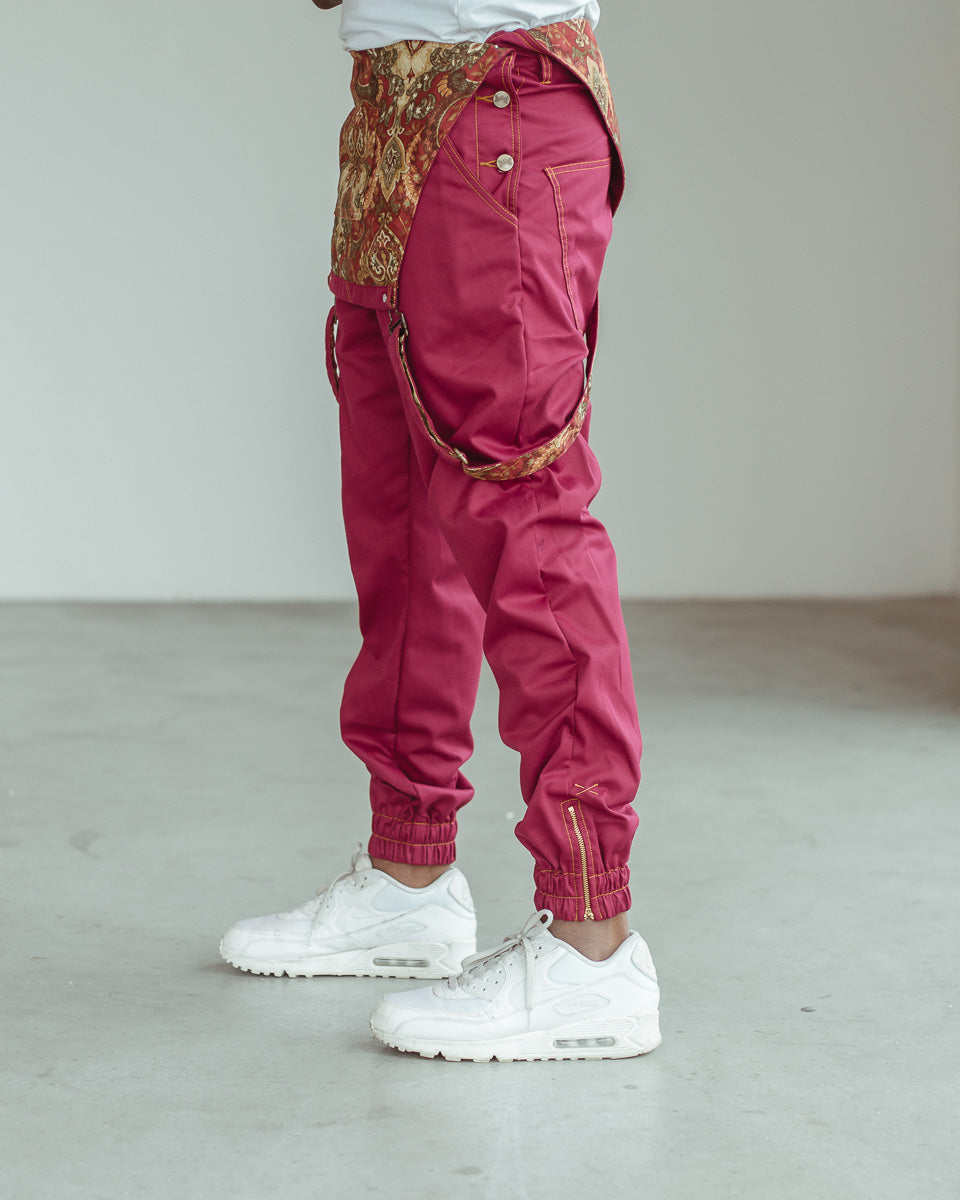 FLORAL RED PAISLEY