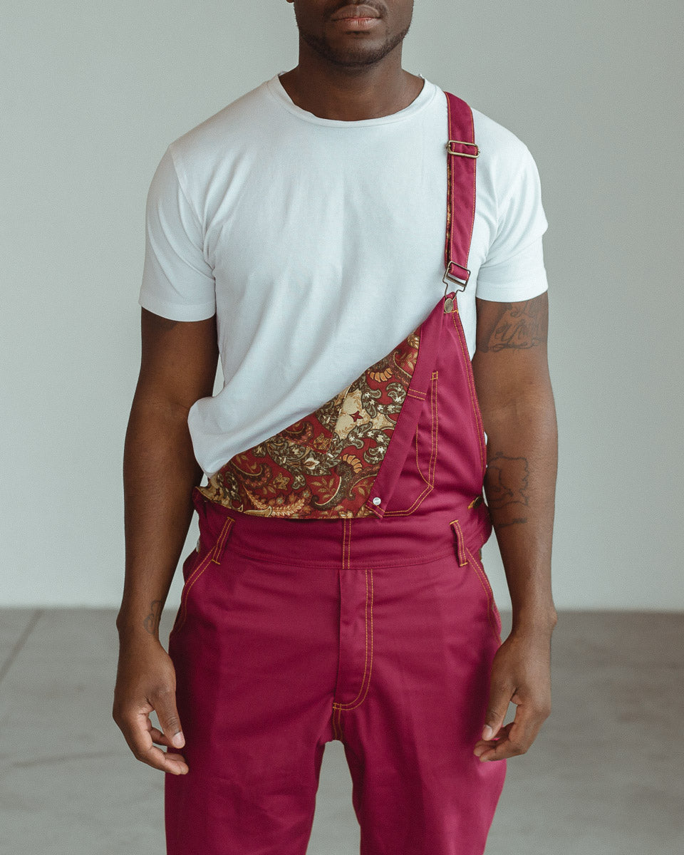 FLORAL RED PAISLEY