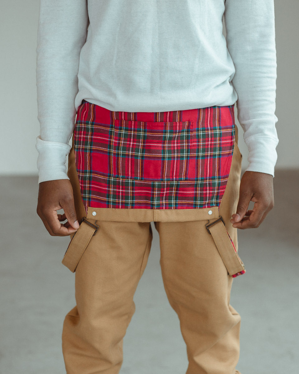 RED STEWARD PLAID