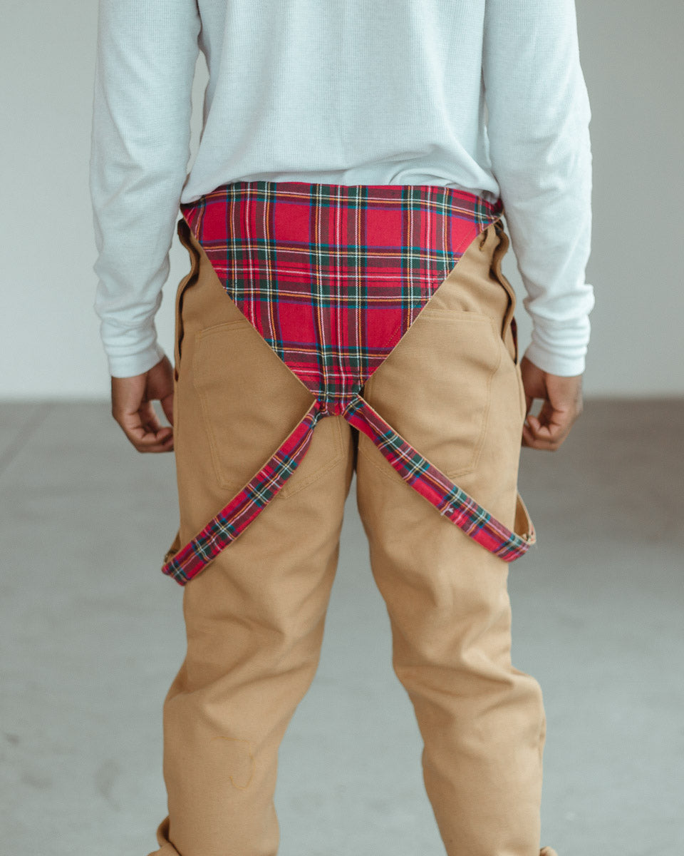 RED STEWARD PLAID