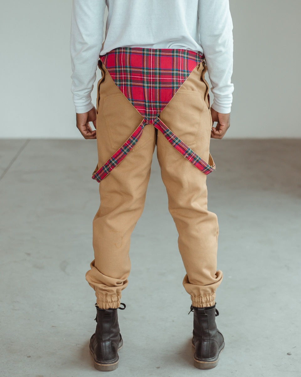 RED STEWARD PLAID